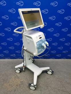 Draeger Evita Infinity V500 Ventilator with Infinity C500 Monitor on Trolley - 2