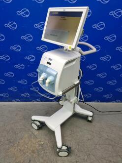 Draeger Evita Infinity V500 Ventilator with Infinity C500 Monitor on Trolley - 3