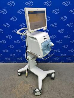Draeger Evita Infinity V500 Ventilator with Infinity C500 Monitor on Trolley - 2