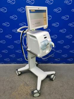 Draeger Evita V300 Ventilator with Infinity C500 Monitor on Trolley - 2
