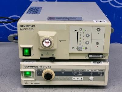 Olympus OTV-S6 Video Processor and Olympus CLV-S20 Light Source