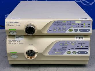 Olympus Evis Lucera CV-260 Video Processor and Olympus Evis Lucera CLV-260SL Light Source