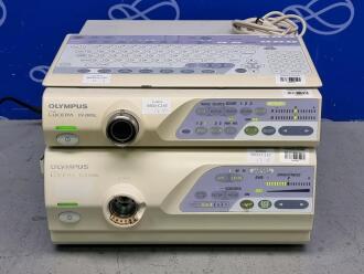 Olympus Evis Lucera CV-260SL Video Processor and Olympus Evis Lucera CLV-260SL Light Source