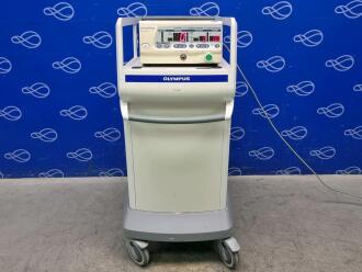 Olympus UHI-3 Insufflator on Olympus TC-E400 Trolley