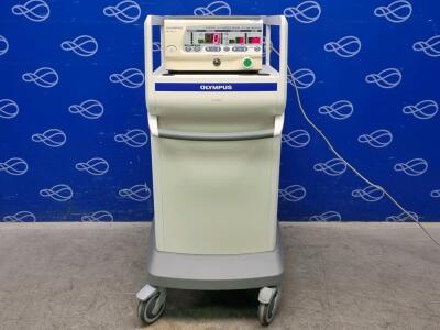 Olympus UHI-3 Insufflator on Olympus TC-E400 Trolley