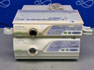 Olympus Evis Lucera CV-260 Video Processor and Olympus Evis Lucera CLV-260SL Light Source