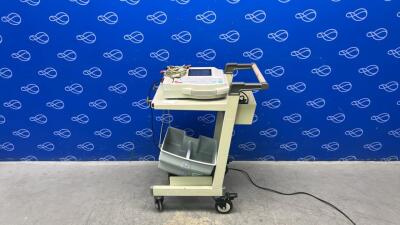 GE MAC 1200 ECG Recorder on Trolley