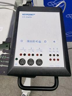 Natus Keypoint EMG System on Trolley - No HDD - 3