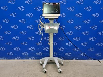Mindray ePM 12M Patient Monitor on Rollstand