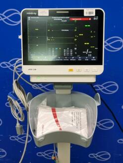 Mindray ePM 12M Patient Monitor on Rollstand - 2