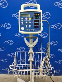 CSI Criticare Comfort Cuff 506N3 Series Vital Signs Monitor on Rollstand - 2