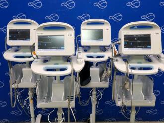 4 x Welch Allyn Connex Series 6000 Vital Signs Monitor on Rollstand - 2