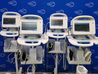 4 x Welch Allyn Connex Series 6000 Vital Signs Monitor on Rollstand - 2