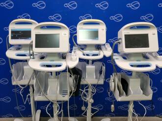 4 x Welch Allyn Connex Series 6000 Vital Signs Monitor on Rollstand - 2