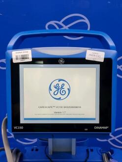 GE Carescape VC150 Dinamap Vital Signs Monitor on Rollstand - 2