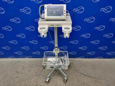 CUBEscan BioCon-700 Bladder Volume Measurement System on MRC-700 Power Supply Trolley