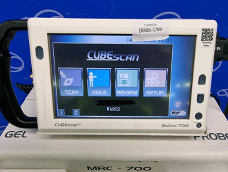 CUBEscan BioCon-700 Bladder Volume Measurement System on MRC-700 Power Supply Trolley - 2