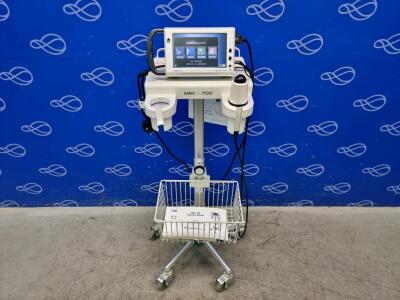CUBEscan BioCon-700 Bladder Volume Measurement System on MRC-700 Power Supply Trolley