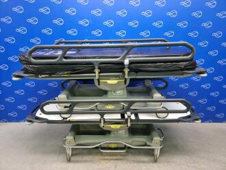 2 x Anetic Aid QA3 Patient Trolley - 2