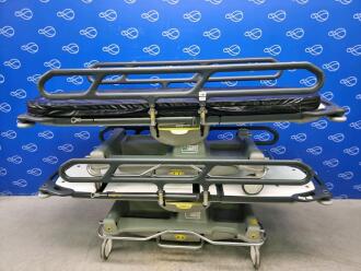 2 x Anetic Aid QA3 Patient Trolley - 2