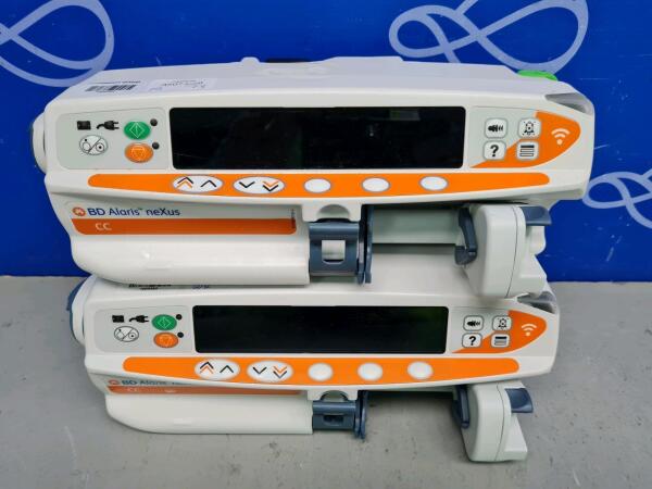 2 x BD Alaris NeXus CC Syringe Driver