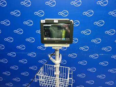 Philips IntelliVue MX500 Patient Monitor on Rollstand