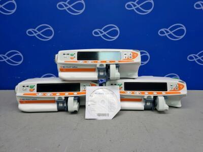 3 x BD Alaris Nexus CC Syringe Pump - Boxed As New