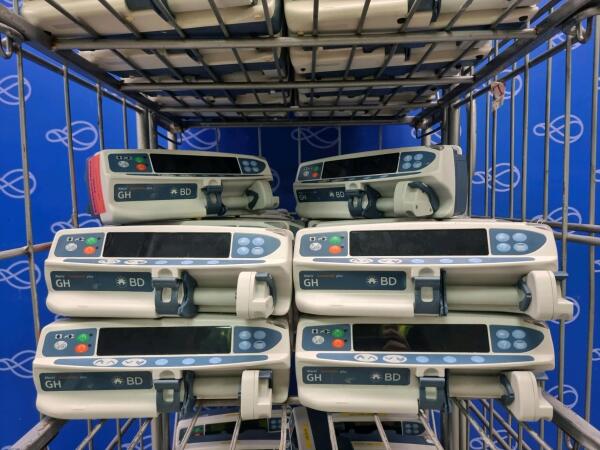 22 x BD Alaris GH Guardrails Plus Syringe Driver