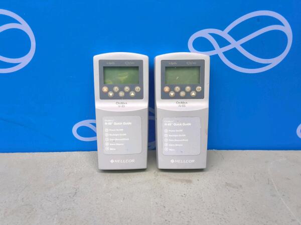 2 x Nellcor OxiMax N-65 Pulse Oximeter