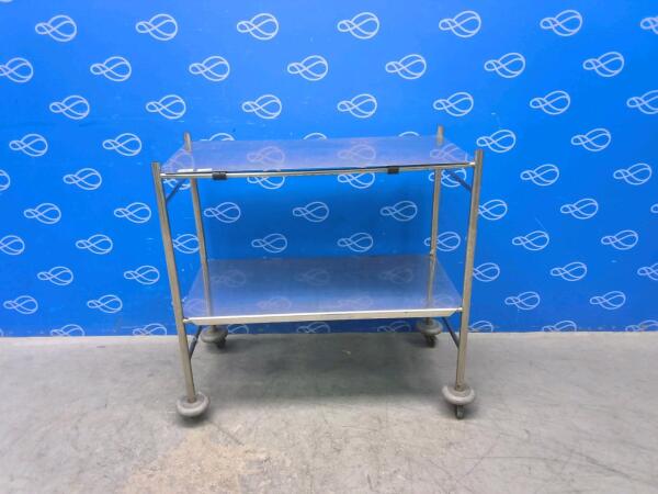 2-Teir Stainless Steel Trolley