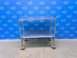 2-Teir Stainless Steel Trolley
