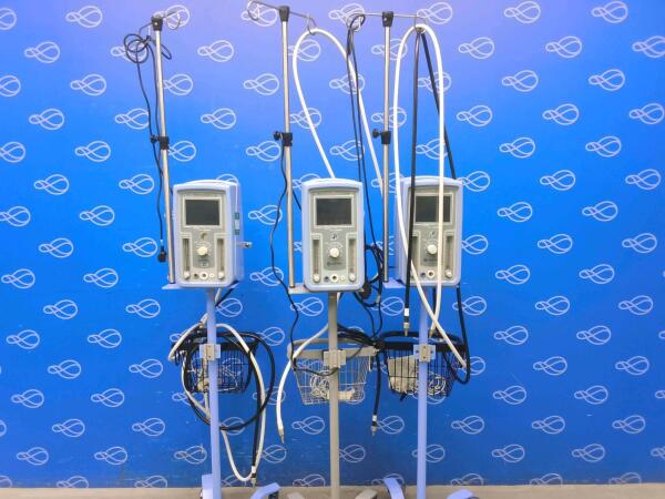 3 x Infant Flow SiPAP On Rollstand