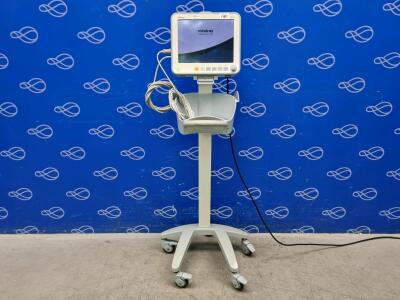 Mindray iPM 12 Patient Monitor on Rollstand