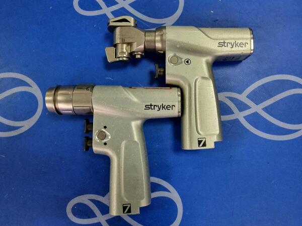 Stryker System 7 Dual Trigger Rotary Handpiece & Stryker System 7 Sagittal Saw Handpiece
