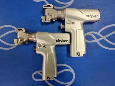 2 x Stryker System 7 Sagittal Saw Handpiece