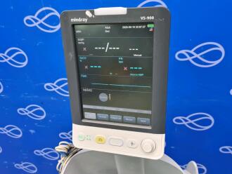 2 x Mindray VS-900 Vital Signs Monitor on Rollstand - 2