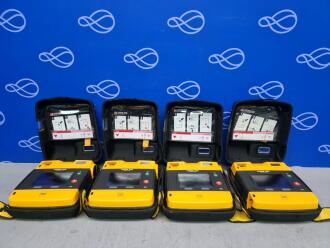 4 x Physio Control Lifepak 1000 AED Defibrillator