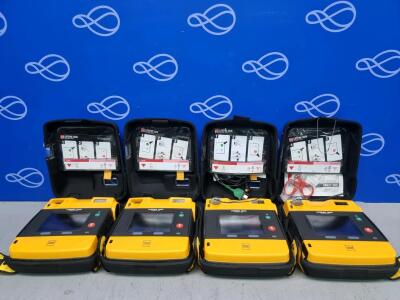 4 x Physio Control Lifepak 1000 AED Defibrillator