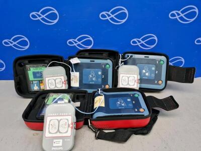 3 x Philips Heartstart FRx Defibrillator