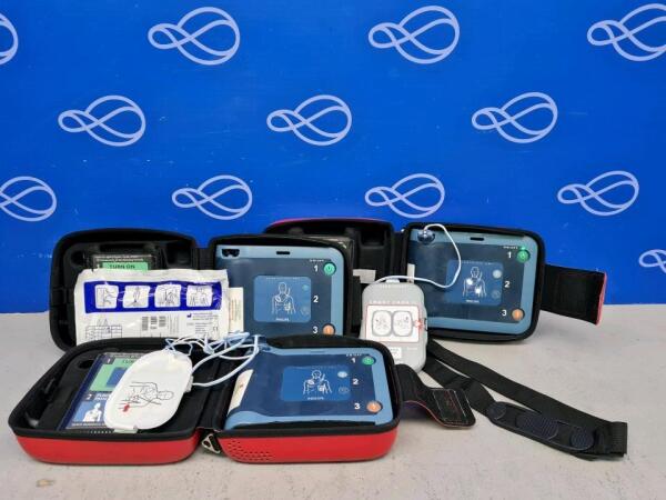 3 x Philips Heartstart FRx Defibrillator