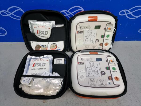 2 x CU Medical CU-SP1 Ipad AED Defibrillator