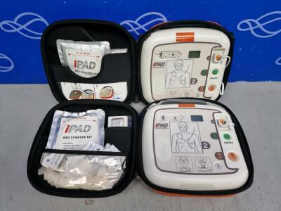 2 x CU Medical CU-SP1 Ipad AED Defibrillator