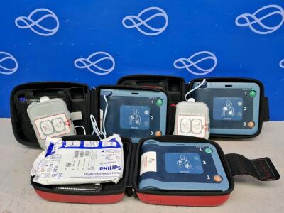 3 x Philips Heartstart FRx Defibrillator