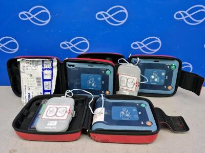 3 x Philips Heartstart FRx Defibrillator