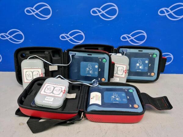 3 x Philips Heartstart FRx Defibrillator