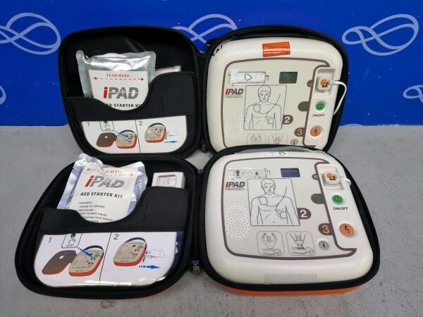 2 x CU Medical CU-SP1 Ipad AED Defibrillator
