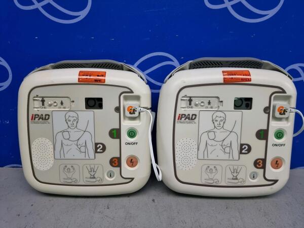 2 x CU Medical CU-SP1 Ipad AED Defibrillator