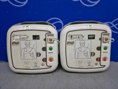 2 x CU Medical CU-SP1 Ipad AED Defibrillator