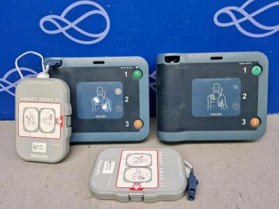 2 x Philips Heartstart FRx Defibrillator