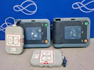 2 x Philips Heartstart FRx Defibrillator